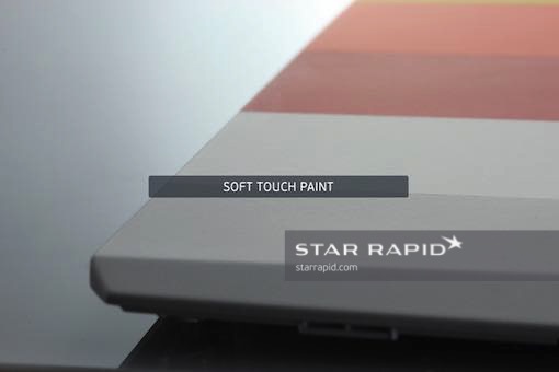 Soft touch paint