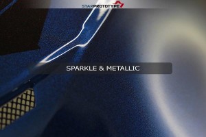 Metallic Paint with Sparkle Effect
