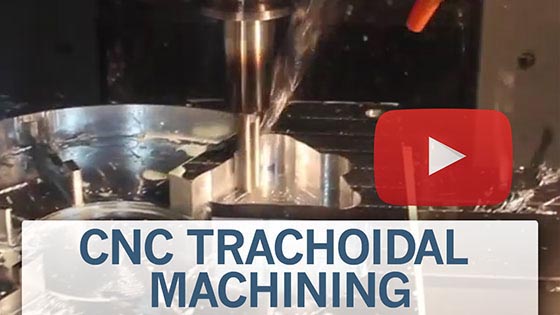 CNC Trachoidal machining