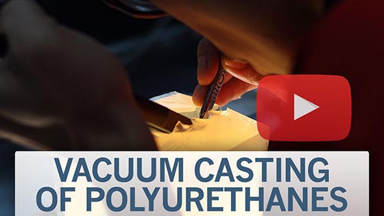 vacuum casting of polyurethanes
