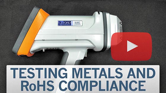 testing metals and RoHS compliance
