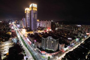 Zhongshan City - Hilton Hotel & LiHe Shopping district