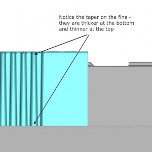 draft angle and taper 3d drawing