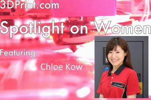 Chloe Kow Featured in 3DPrint.com