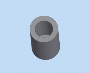 A watertight cylinder as a 3D Model