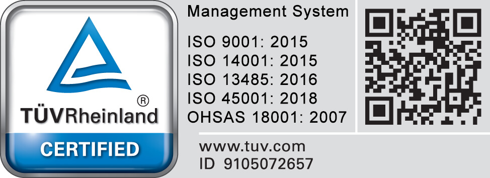 Star Rapid is certified by ISO 9001:2015, 14001:2015 Certified, BS OHSAS 18001:2007.